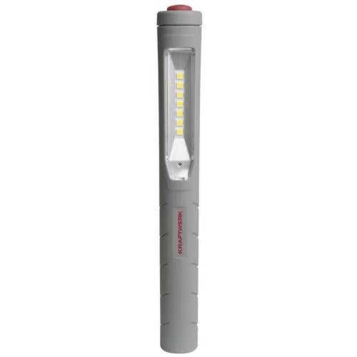 Kraftwerk Tools 703.000.001 Torcia LED a penna SMD 120, ricaricabile