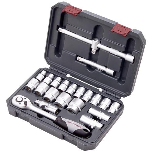 Kraftwerk Tools 204.102.200 Valigetta universale, 1/2", 22 pz.