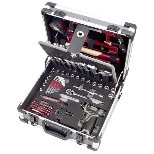 Kraftwerk Tools 202.152.000 Valigia di utensili B152, 1/4"+3/8", 103 pz.