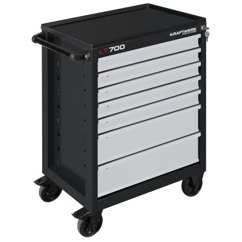 Kraftwerk Tools 101.107.200 Carrello da officina LT700 60/40 7 cassetti