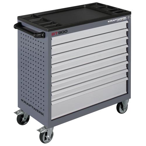 Kraftwerk Tools 101.218.100 Carrello da officina BT900 80/40 8 cassetti
