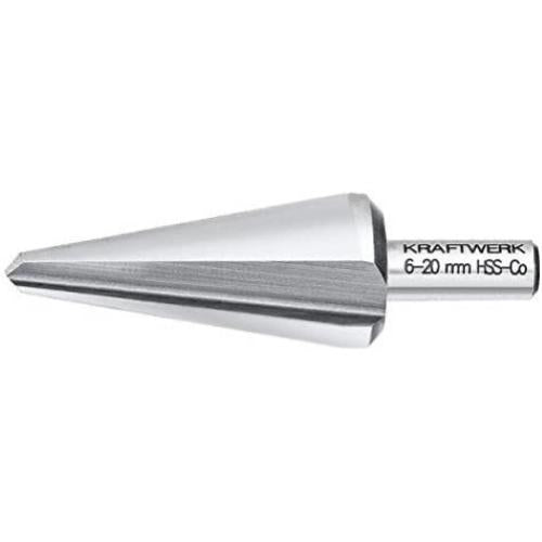 Kraftwerk Tools 18120 Fresa conica in HSS Co5 5-20 mm