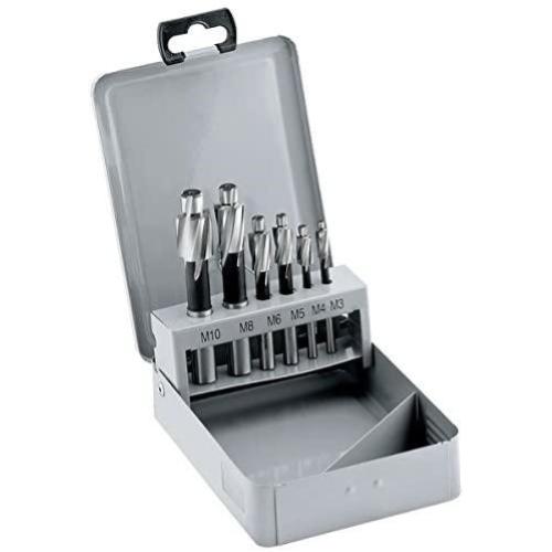 Kraftwerk Tools 18300 6pz- Set di frese dritte in HSS Co5