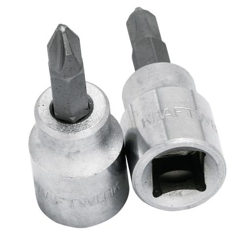 Kraftwerk Tools 203003 3/8'' Chiave a bussola a giravite Phillips No. 3