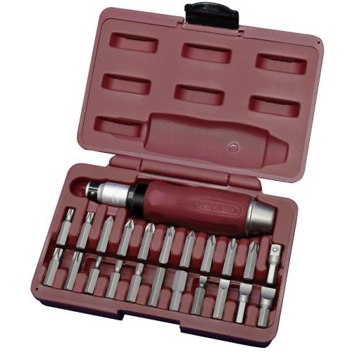 Kraftwerk Tools 2035 15pz- Set inserti e cacciavite a percussione