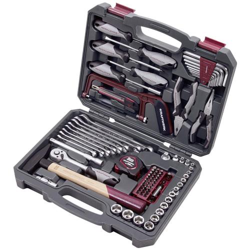 Kraftwerk Tools 204.103.500 Set di chiavi a bussola, Basic, 1/4"+3/8", 96 pz.