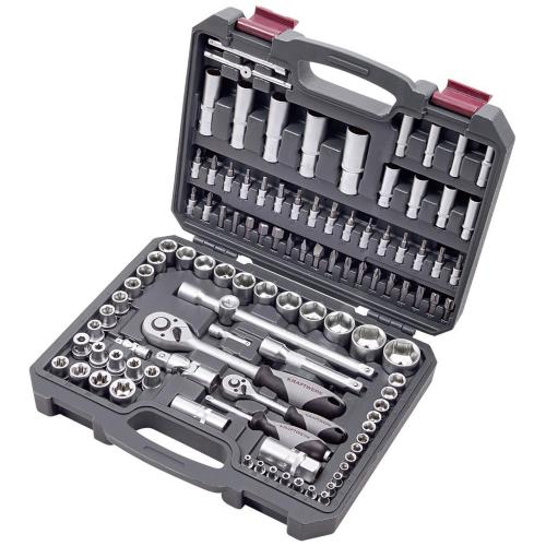 Kraftwerk Tools 204.103.601 Set di chiavi a bussola, Basic, 1/4"+1/2", 105 pz.