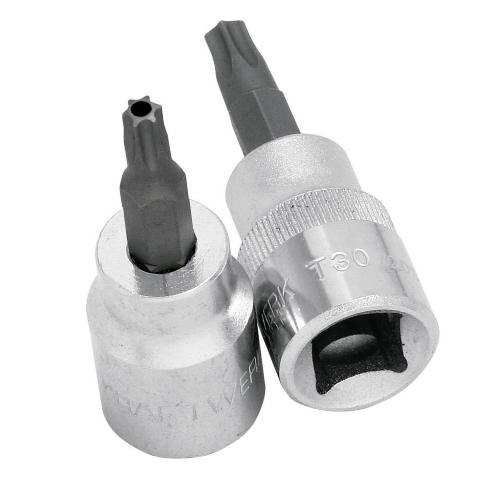 Kraftwerk Tools 205330 3/8'' Chiave a bussola a giravite TX Tamper res. T30