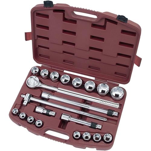 Kraftwerk Tools 2057 21pz- Set chiavi a bussola 3/4'' e cricchetto Extreme