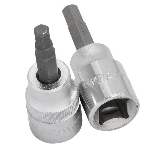 Kraftwerk Tools 206004 3/8'' Chiave a bussola a giravite esagonale 4 mm