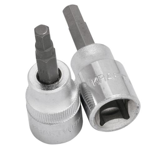 Kraftwerk Tools 206504 3/8'' Chiave a bussola a giravite esagonale 7/32''