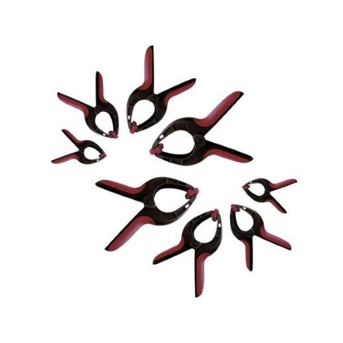 Kraftwerk Tools 2256 8pz. - Serie di pinze grip in plastica