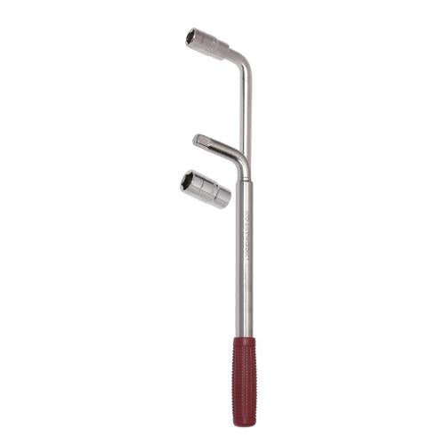 Kraftwerk Tools 2585-1721 Chiave a croce con due bussole 17x19/21x22mm