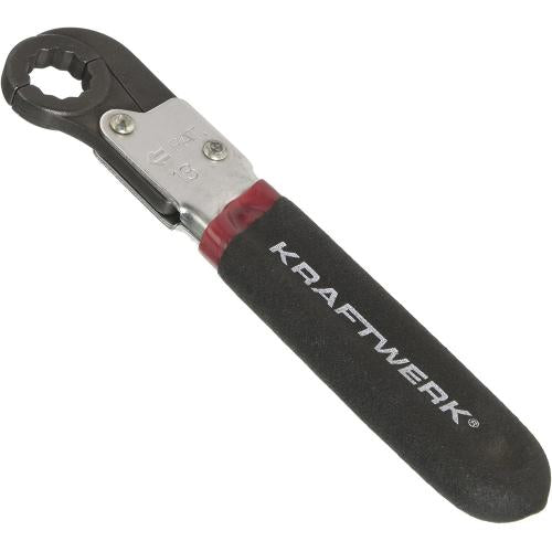 Kraftwerk Tools 2586-13 Chiave poligonale a cricchetto per raccordi 13mm