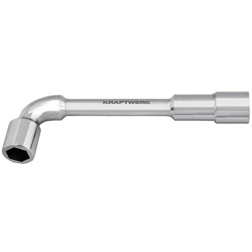 Kraftwerk Tools 2597-07 Chiave a pipa con gomito smussato e bocche esagonali 7 mm
