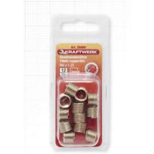 Kraftwerk Tools 28120 Filetti riportatti M12x1.75 mm (6 pz.)