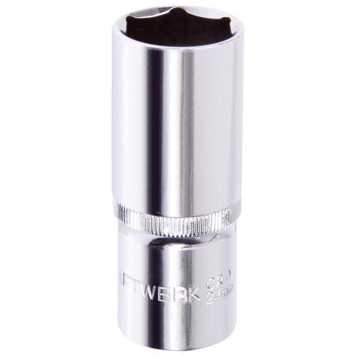 Kraftwerk Tools 301240 Chiave a bussola, 6 pt., 78 mm, 1/2", 24 mm