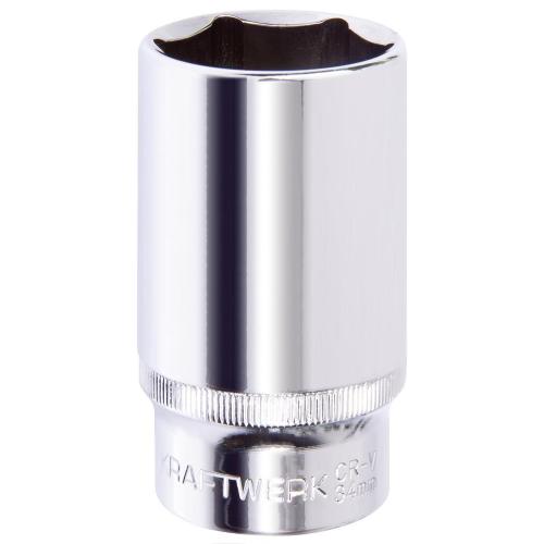 Kraftwerk Tools 301340 Chiave a bussola, 6 pt., 78 mm, 1/2", 34 mm
