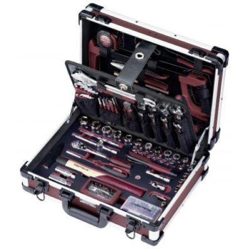 Kraftwerk Tools 3946 Valigia con utensili professionali KW, 151 pz.