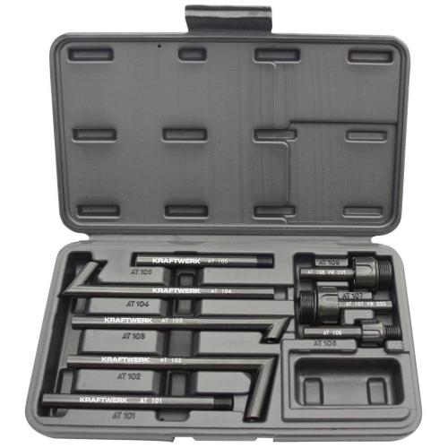 Kraftwerk Tools 30653 9pz. Riempitore d'olio con valvola di non ritorno