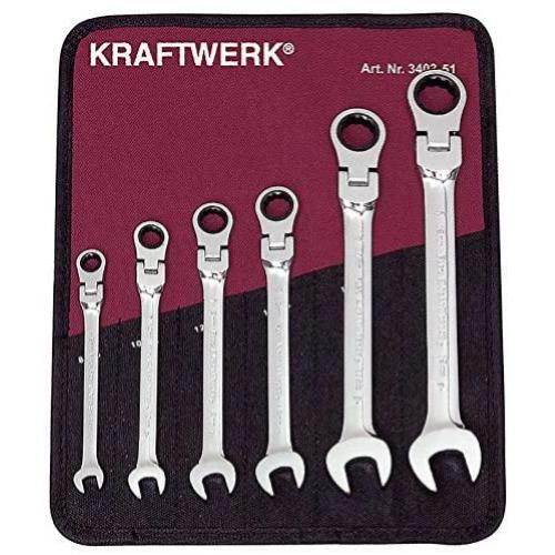 Kraftwerk Tools 3403-51 6-pc Set CLICKRAFT flessibili 8-19 mm