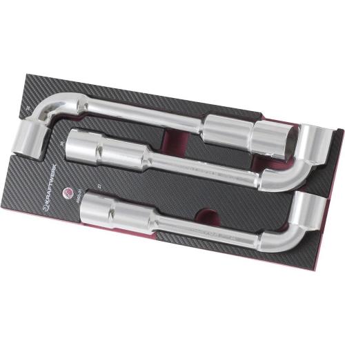 Kraftwerk Tools 4903-31 Ass. mod. EVA3 Chiavi a pipa 27-32mm 3pz.