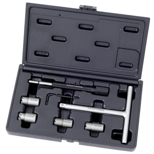 Kraftwerk Tools 30638 Kit di alesatori per la pulizia della sede interna dell'inie