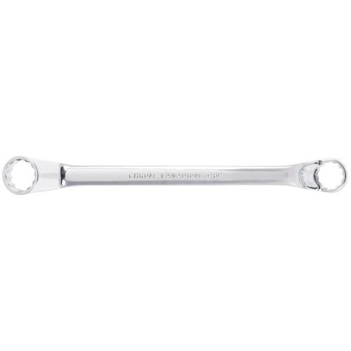 Kraftwerk Tools 3493 Chiave poligonale doppia curva, lucida 46 x 50 mm
