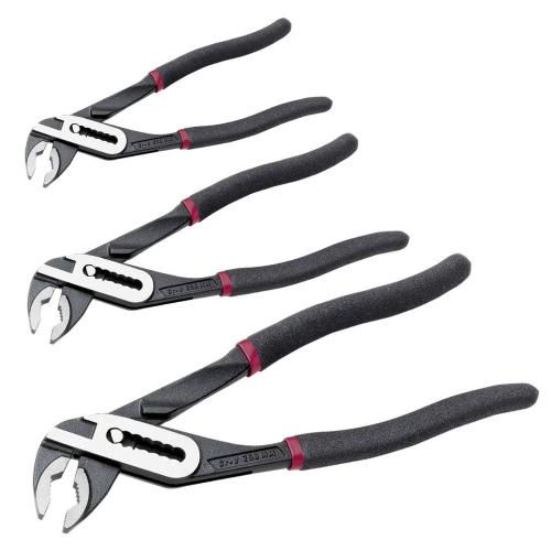 Kraftwerk Tools 99067 3pz- Assortimento di pinze regolabili Ergokraft