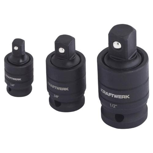 Kraftwerk Tools 387998 3pz- Set adattatori snodati a macchina
