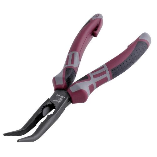 Kraftwerk Tools 4276-205 Pinza Hightech a becchi mezzotondi lunghi piegati a 45° 205