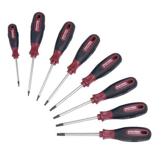 Kraftwerk Tools 4165 Serie di giraviti TX ERGOKRAFT, 8 pz.