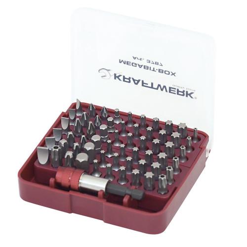 Kraftwerk Tools 3787 61pz- MEGABIT box 1/4''