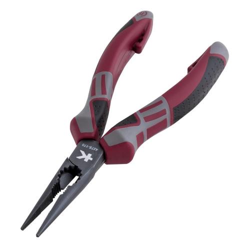 Kraftwerk Tools 4275-170 Pinza Hightech a becchi mezzotondi lunghi 170 mm