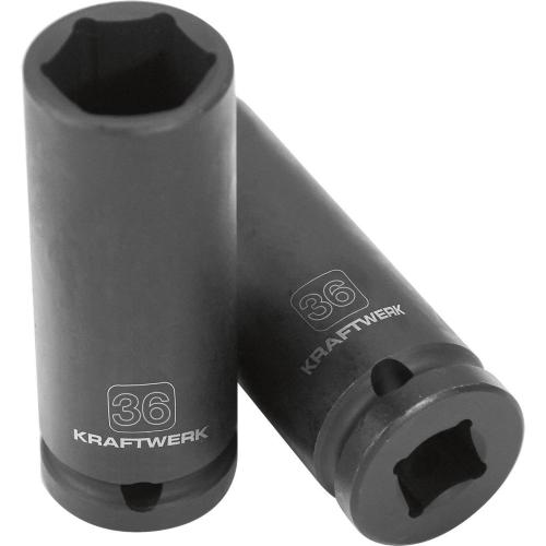 Kraftwerk Tools 481360 3/4'' Chiave a bussola tipo lungo a macchina 36 mm