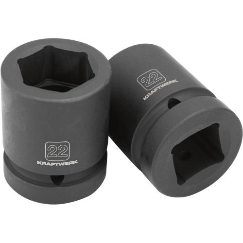 Kraftwerk Tools 581220 1'' Chiave a bussola tipo lungo a macchina 22 mm
