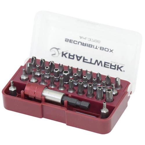 Kraftwerk Tools 3786 33pz- SECURIBIT box 1/4"