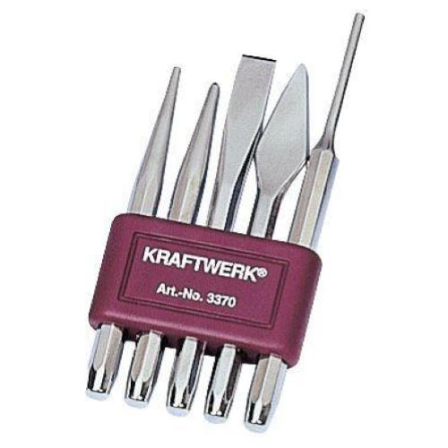 Kraftwerk Tools 3370 5pz- Set cacciaspine + scalpelli