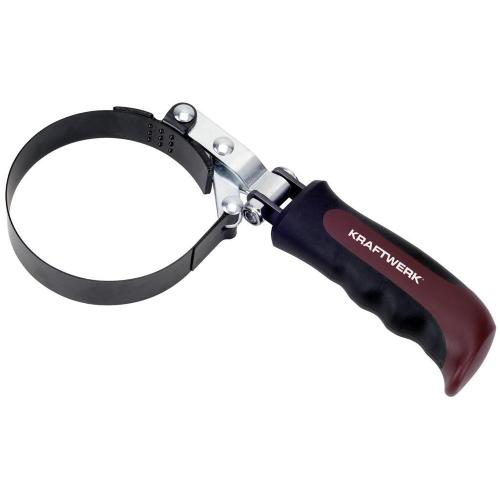 Kraftwerk Tools 30616-111 Chiave a nastro regolabile per filtro olio 95-111