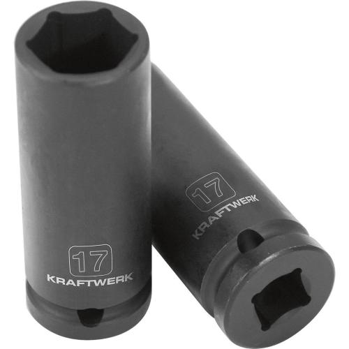Kraftwerk Tools 481170 3/4'' Chiave a bussola tipo lungo a macchina 17 mm