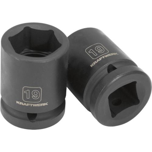 Kraftwerk Tools 480190 3/4'' Chiave a bussola a macchina 19 mm