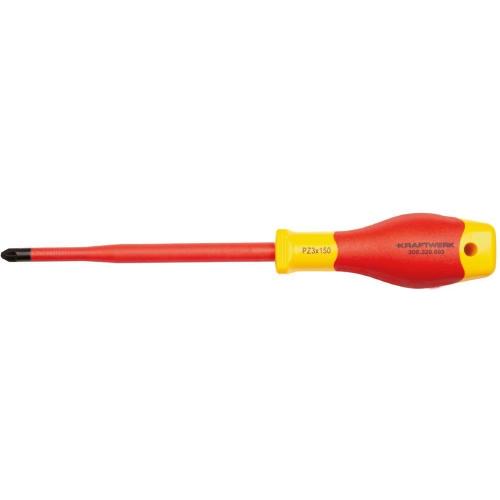 Kraftwerk Tools 305.320.003 Giravite isolato VDE Pozidriv PZ 3