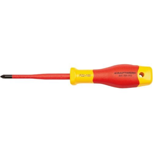Kraftwerk Tools 305.320.002 Giravite isolato VDE Pozidriv PZ 2