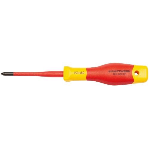 Kraftwerk Tools 305.320.001 Giravite isolato VDE Pozidriv PZ 1