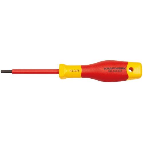 Kraftwerk Tools 305.340.040 Giravite maschio esagonale VDE, 4mm