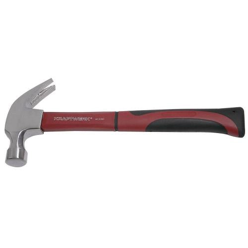 Kraftwerk Tools 2368 Martello U.S. a granchio 450 g con manico in fibra