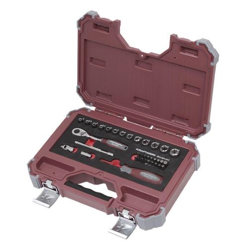 Kraftwerk Tools 204.201.011 Set di chiavi a bussola, 1/4", 36 pz.