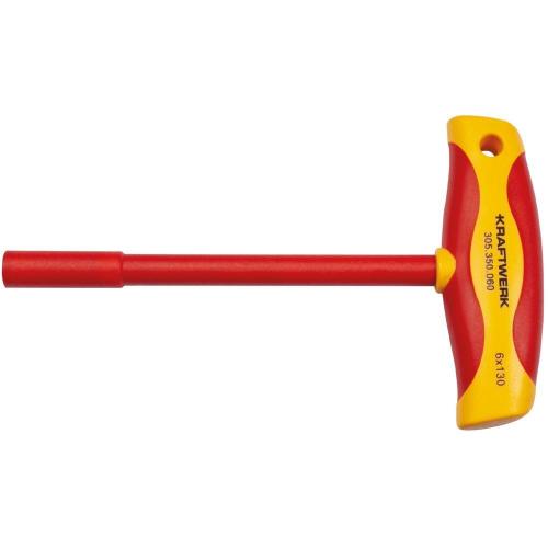 Kraftwerk Tools 305.350.060 Chiave esagonale a T VDE, 6 mm