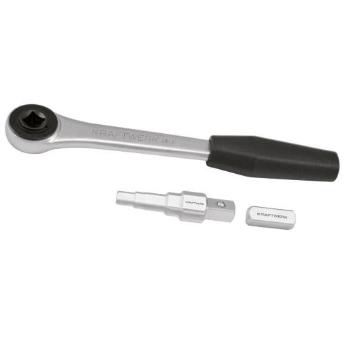 Kraftwerk Tools 5461SET 3pz- Set di chiavi per radiatori universali con cricchetto
