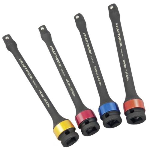 Kraftwerk Tools 387200 Ass. Prolunghe a macchina con limitazione coppia